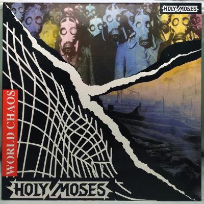 Holy Moses – World Chaos 1990 Germany press Vinyl LP