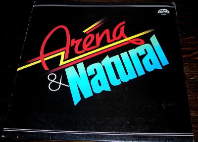 LP NATURAL / ARÉNA, 2 české rockové skupiny, SUPER STAV, NM/NM-