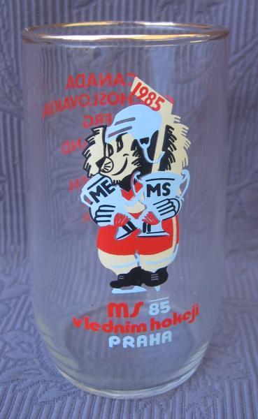 Sklenka - MS v ledním hokeji 1985 Praha 