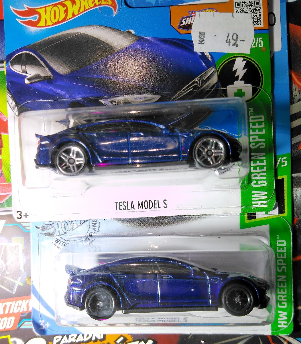 Hot Wheels Tesla Model S - Super Treasure hunt | Aukro