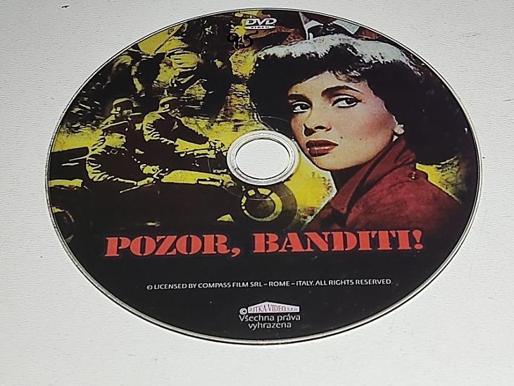 POZOR, BANDITI ! / DVD NEŠKRÁBLÉ - BEZ OBALU - Film