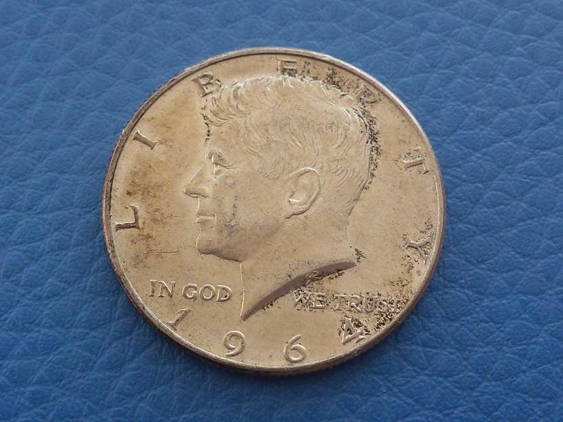 Stříbrný Half Dollar 1964 - Kennedy - od 1 Kč - Numizmatika