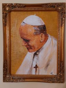 Krásný obraz z pozůstalosti, papež Jan Pavel II.