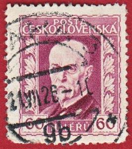 ČSR I - T.G. MASARYK 1925 - 60h.