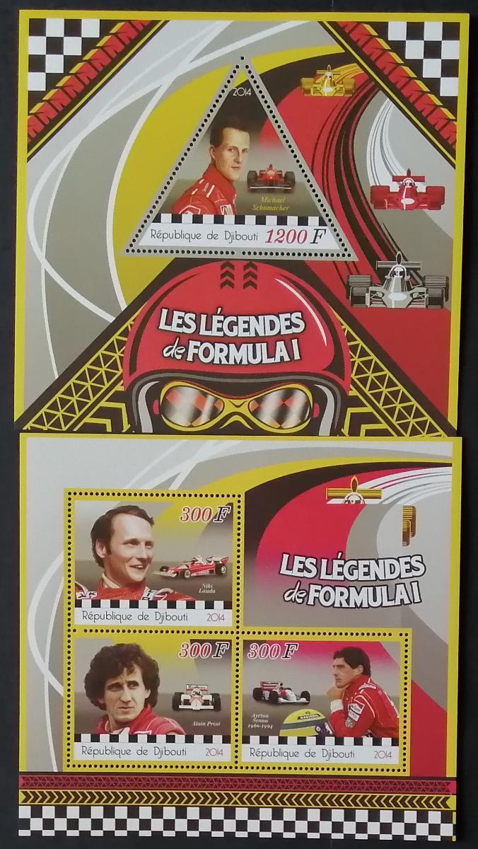 Džibutsko 2014 - Legendy Formule 1, závodní auta