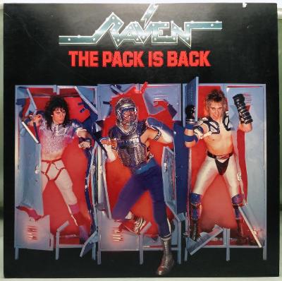 Raven – The Pack Is Back 1986 USA press Vinyl LP