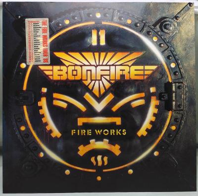 Bonfire – Fire Works 1987 Germany press Vinyl LP