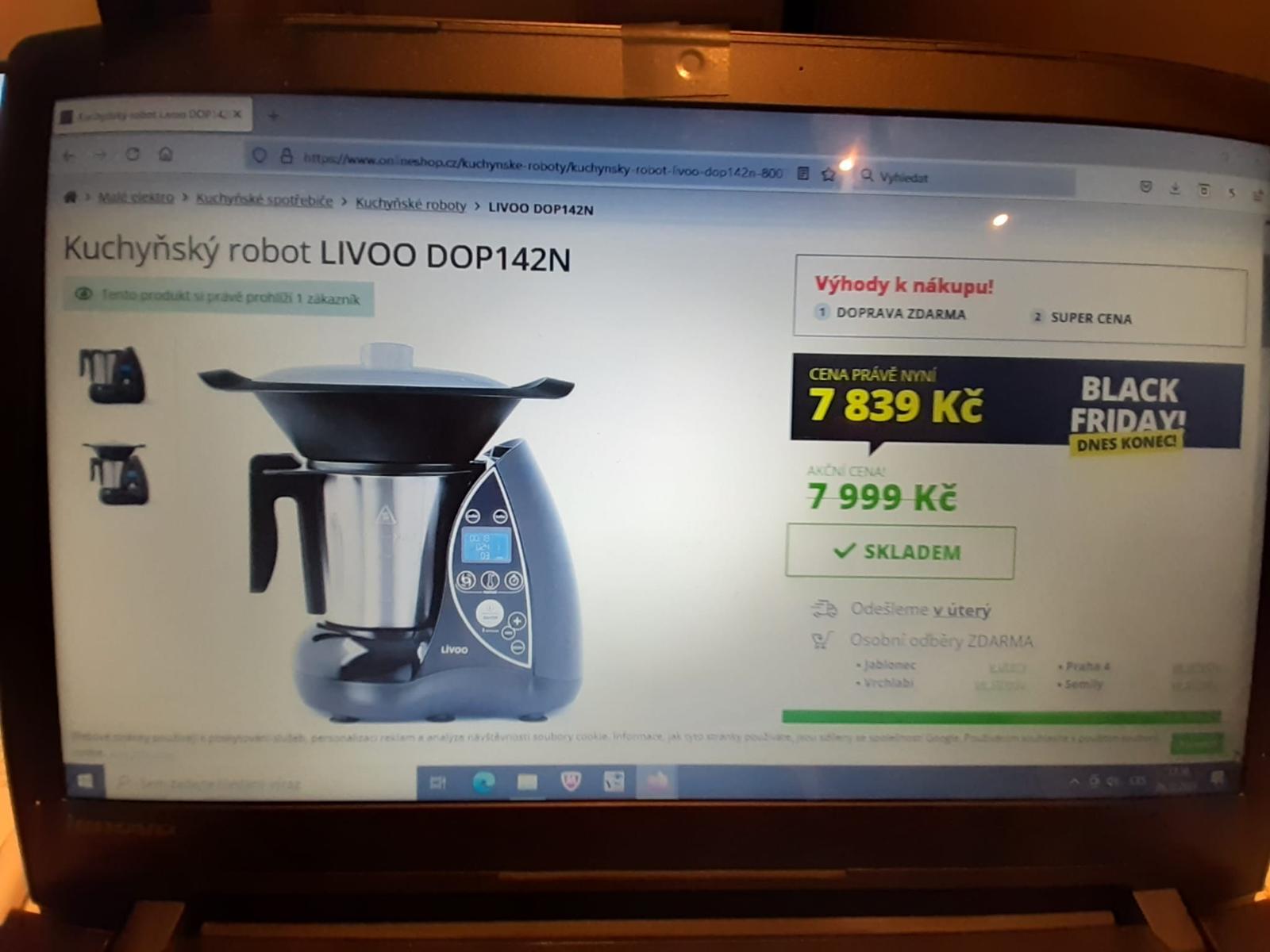 Kuchyňský robot LIVOO DOP142N - Elektro