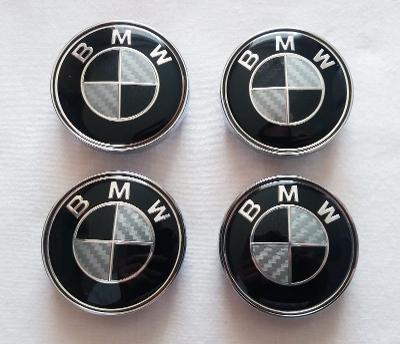 BMW stredovej pokrievky karbón 60mm