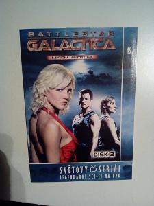 DVD, seriál Battlestar Galactica, serie 1, disk č. 2