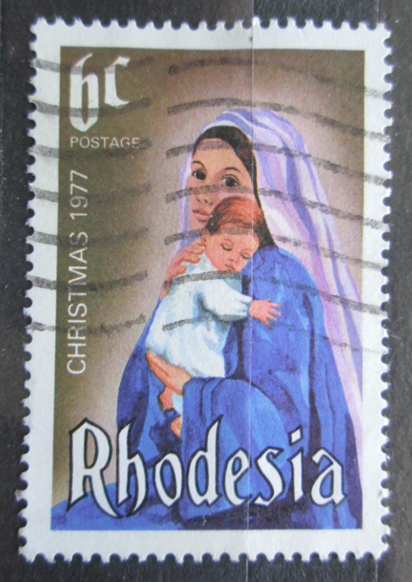 Rodézia, Zimbabwe 1977 Vianoce Mi# 201 0494A - Filatelia