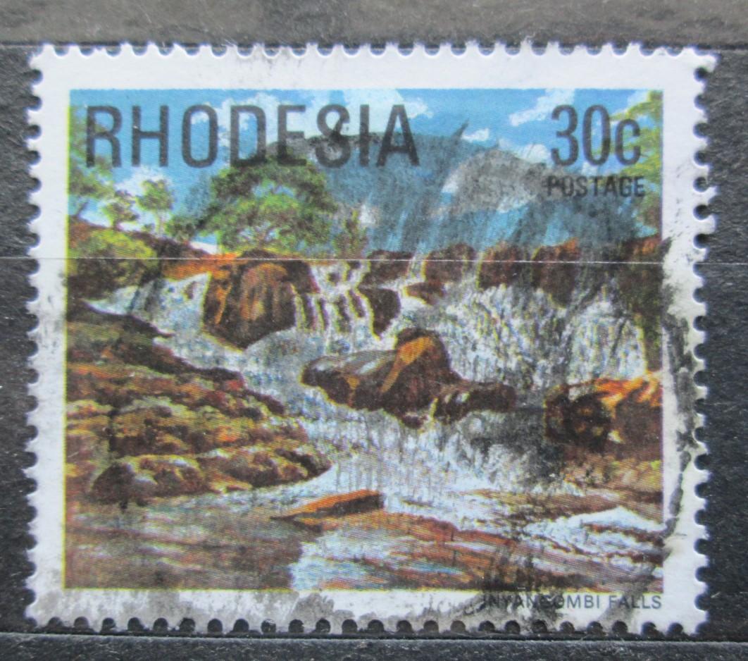 Rodézia, Zimbabwe 1978 Vodopády Inyangombi Mi# 218 0494A - Filatelia