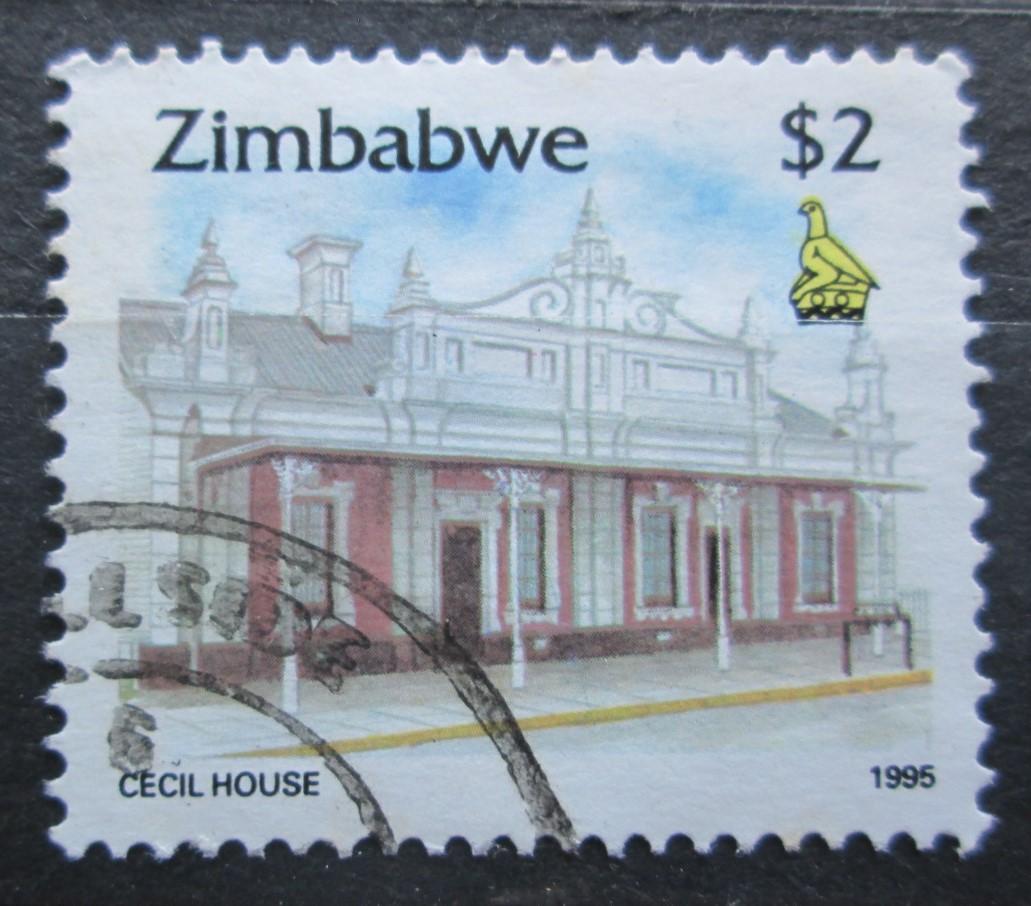Zimbabwe 1995 Dom v Harare Mi# 551 0496 - Známky