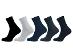 1031B pánske bambusové ponožky, 5 párov, NOVIA - Oblečenie, obuv a doplnky