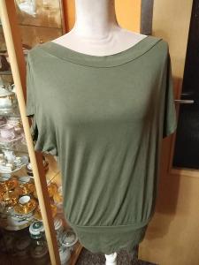 dámské bavlna tílko zelené