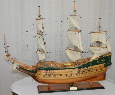 Dřevěný model lodi "BATAVIA"
