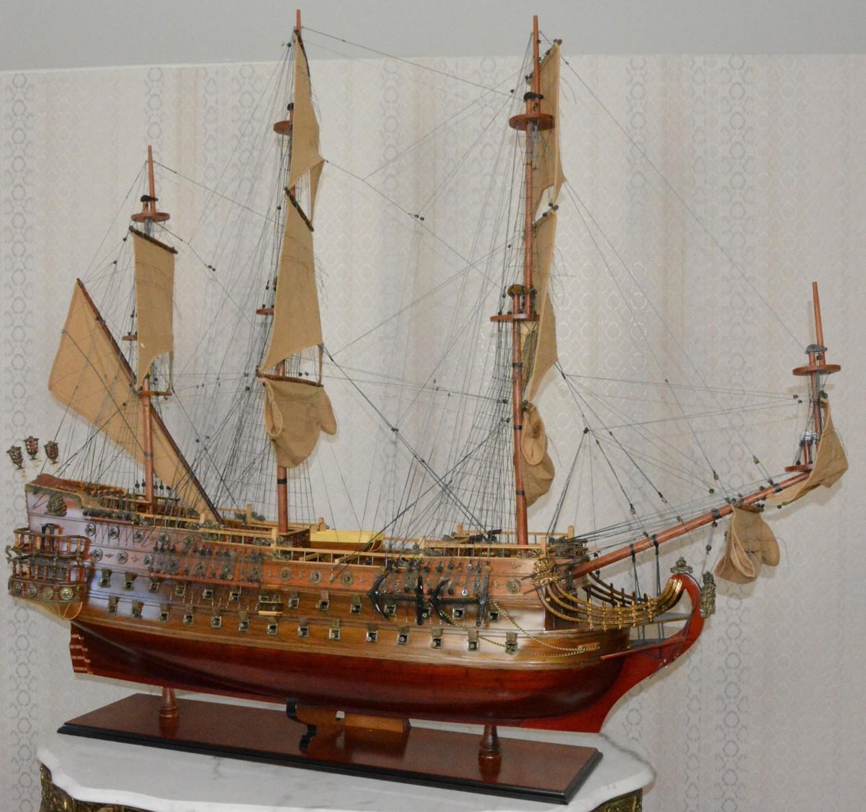 Dřevěný model lodi "SAN FELIPE" XXL - 138 cm  - Modely lodí, bojových plavidel