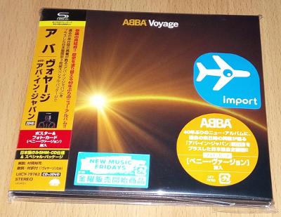 🔥 ABBA - VOYAGE - Japan Limited Edition SHM-CD album + 2 x DVD-Video