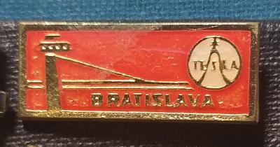 P112 Odznak TESLA Bratislava  1ks 