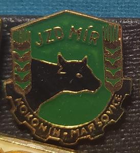 P112 Odznak JZD Mír, Kokonín - Maršovice  1ks