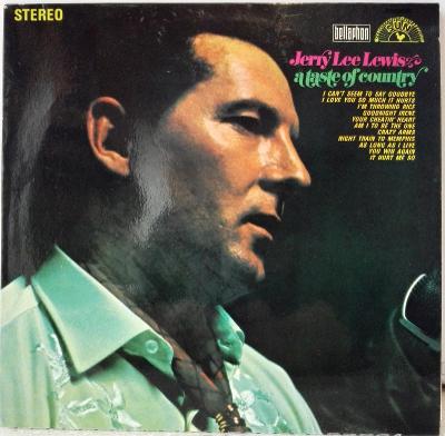 LP Jerry Lee Lewis - A Taste Of Country, 1970 EX