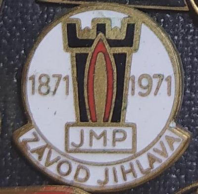 P112 Odznak Jihomoravská plynárenská závod Jihlava   1ks