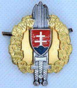 Malý Čepicový odznak - Slovenská armáda - Generáli 