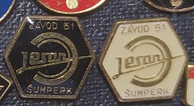P112 Odznak JESAN Šumperk 2ks
