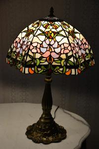 Tiffany lampa -krásná-TOP stav