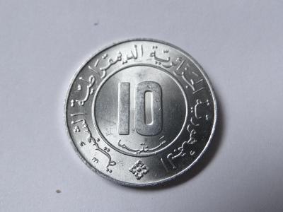 10 centimes, Alžír.
