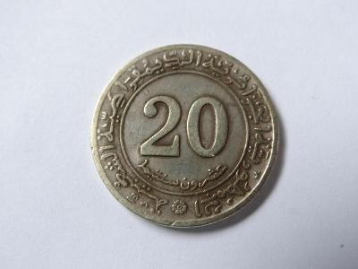 20 centimes, Alžír.