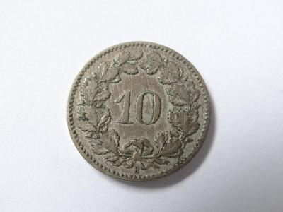 10 Rappen 1881