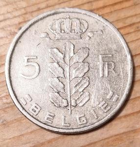 Belgie 5 frank 1949