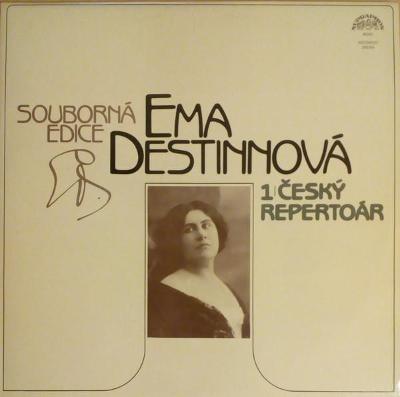 2lp  Ema Destinnová* ‎– 1/ Český Repertoár Label: Supraphon ‎– 101- NM