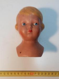 Stará hlava panenky -Panenka ,hračka 