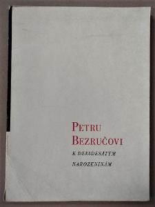 Petru Bezručovi k devadesátým narozeninám / S. Kolíbal 5x litografie