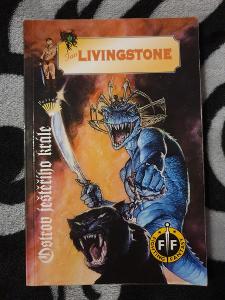 Gamebook Fighting Fantasy Livingstone Ostrov ještěřího krále
