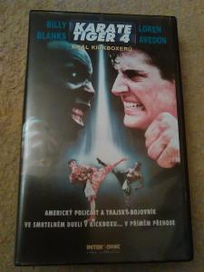 KARATE TIGER 4,Král kickboxerů,originální VHS kazeta.