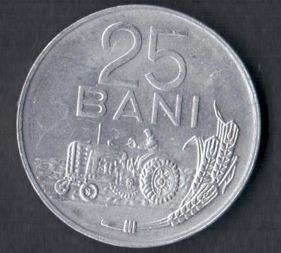Mince: Rumunsko 25 bani 1982