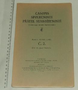 Časopis společnosti přátel starožitností českých - č. 3 - 1940