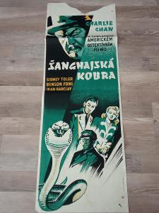 Starý filmový plakát ŠANGHAJSKÁ KOBRA - PLM52