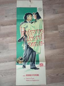Starý filmový plakát NEJPRVE STVOŘIL ŽENU - PLM67
