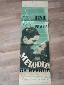 Starý filmový plakát MELODIE NA BRUSLÍCH - PLM74
