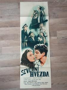 Starý filmový plakát SEVERNÍ HVĚZDA  - PLM77