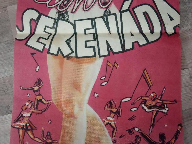 Starý filmový plakát LEDNÍ SERENÁDA - PLM81 - Starožitnosti a umění