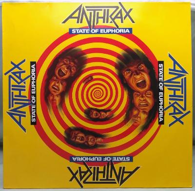 Anthrax – State Of Euphoria 1988 Germany press Vinyl LP