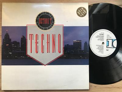 TECHNO-New dance sound of the detroit-2 LP 1988 REC EX-