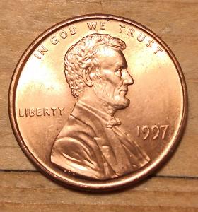 USA ONE CENT 1997 UNC