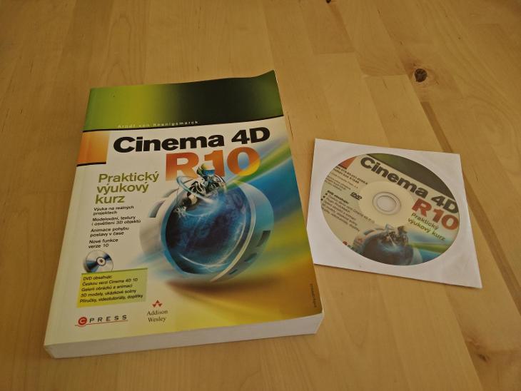 Cinema 4D praktický kurz + disk