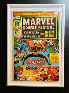 Comics Marvel Captian America and Iron man 1973 